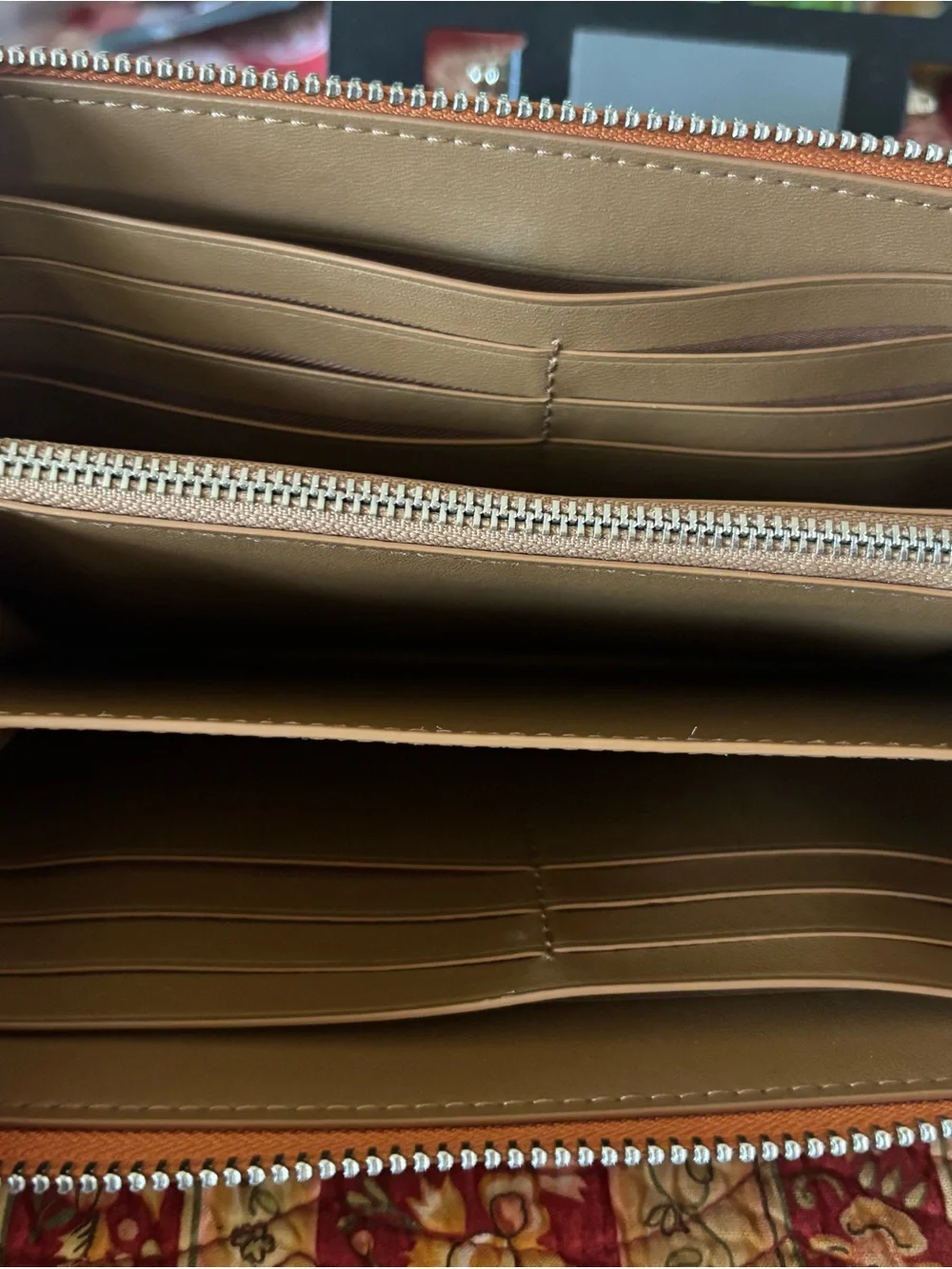 Coach pebbled leather